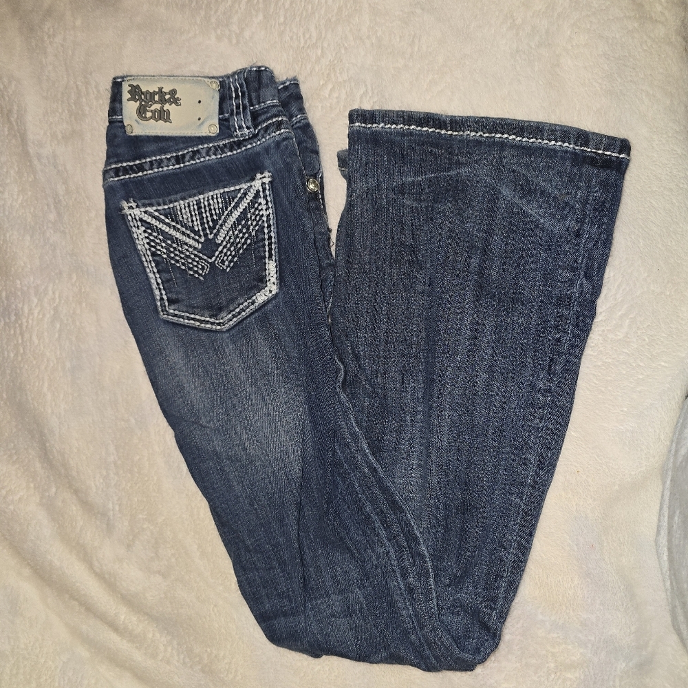 Girls Rock & Roll jeans